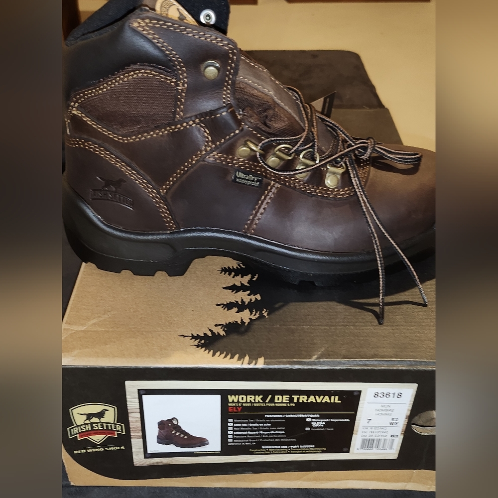 Redwing Irish Setter Boots M7 W9